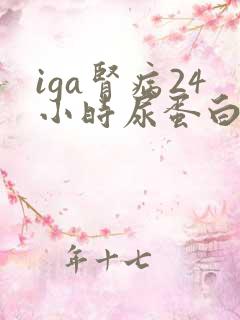 iga肾病24小时尿蛋白控制在多少