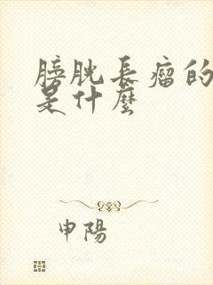 膀胱长瘤的起因是什么