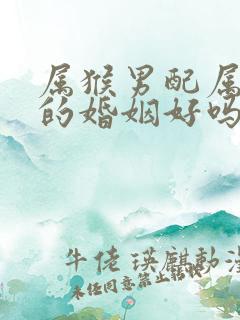 属猴男配属虎女的婚姻好吗