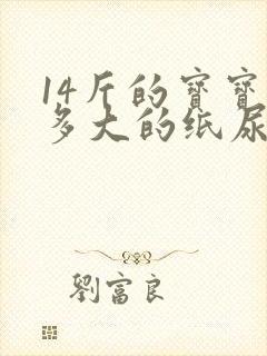 14斤的宝宝穿多大的纸尿裤