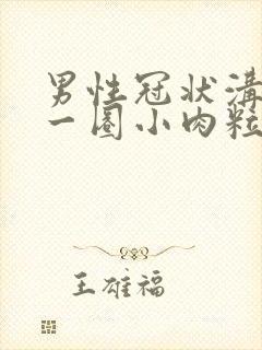 男性冠状沟长了一圈小肉粒