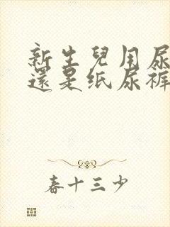 新生儿用尿不湿还是纸尿裤好