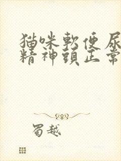 猫咪软便尿血 精神头正常