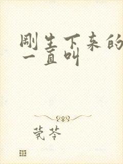 刚生下来的小猫一直叫