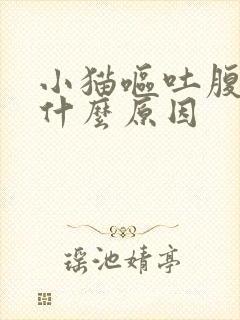 小猫呕吐腹泻是什么原因