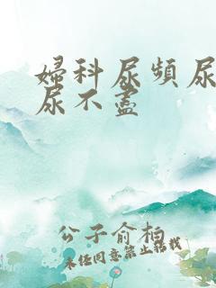 妇科尿频尿等待尿不尽