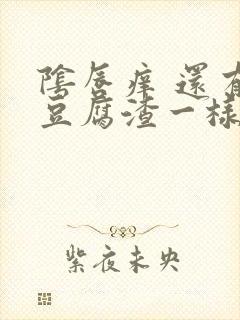 阴唇痒 还有像豆腐渣一样白色