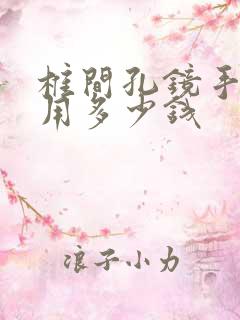 椎间孔镜手术费用多少钱