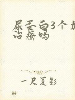 尿蛋白3个加好治疗吗