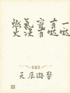 燃气灶有一个打火没有哒哒声