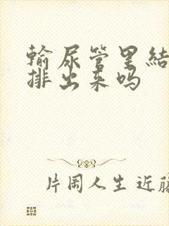 输尿管里结石能排出来吗