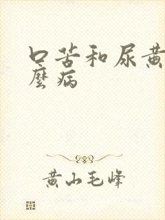 口苦和尿黄是什么病