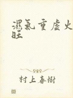 湿气重虚火肝火旺