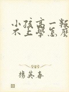 小孩高一叛逆期不上学怎么办