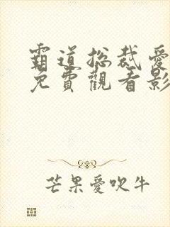 霸道总裁爱上我免费观看影视大全