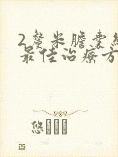 2厘米胆囊结石最佳治疗方法
