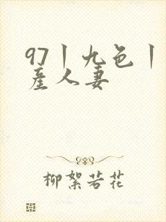 97丨九色丨国产人妻