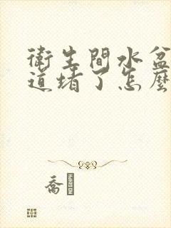 卫生间水盆下水道堵了怎么办