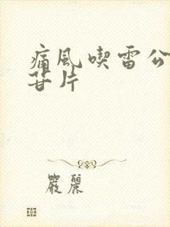 痛风吃雷公藤多苷片