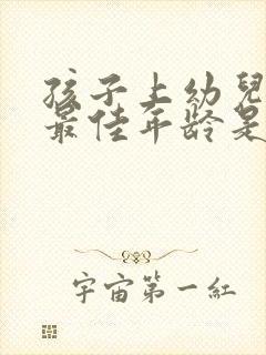 孩子上幼儿园的最佳年龄是几岁