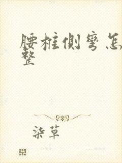 腰椎侧弯怎么调整