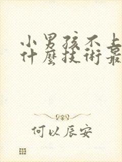 小男孩不上学学什么技术最好