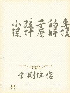 小孩子的专注力从什么时候开始培养