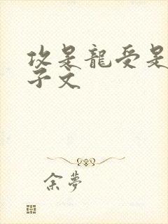 攻是龙受是人生子文