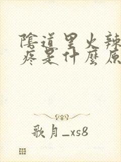 阴道里火辣辣的疼是什么原因