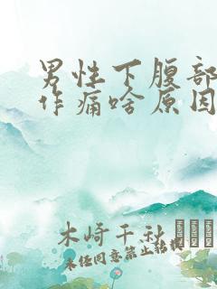 男性下腹部隐隐作痛啥原因