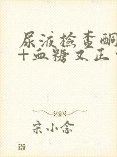 尿液检查酮体2+血糖又正常