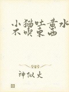 小猫吐黄水拉稀不吃东西