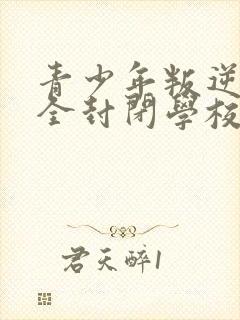 青少年叛逆正规全封闭学校怎么样