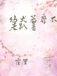 幼犬萎靡不振 老趴着