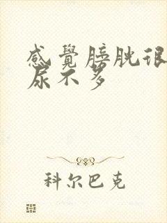 感觉膀胱很胀但尿不多