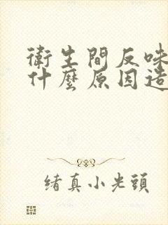 卫生间反味儿是什么原因造成的