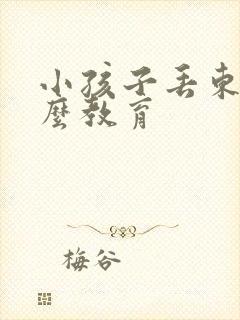 小孩子丢东西怎么教育