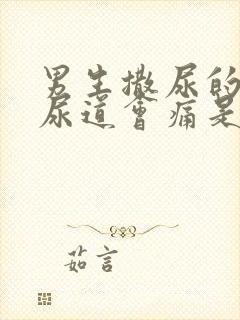 男生撒尿的时候尿道会痛是什么原因