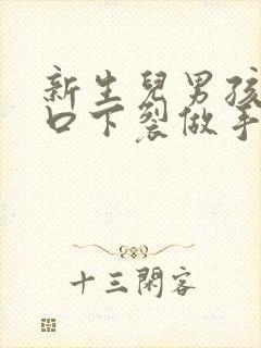 新生儿男孩尿道口下裂做手术一般多少钱