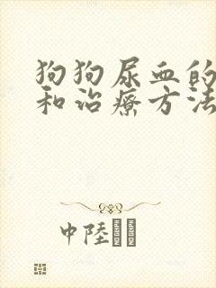 狗狗尿血的原因和治疗方法母