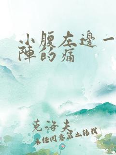 小腹左边一阵一阵的痛