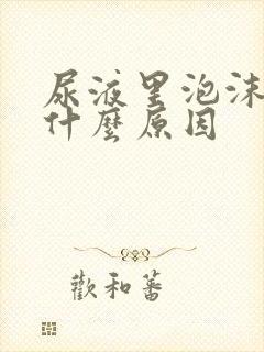 尿液里泡沫多是什么原因