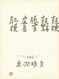 肚皮胀鼓鼓的,摸着有点硬怎么回事