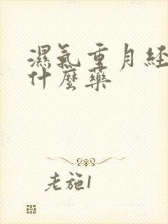 湿气重月经少吃什么药