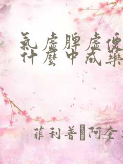 气虚脾虚便秘吃什么中成药