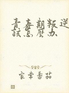 青春期叛逆父母该怎么办