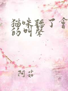 猫咪听了会开心的叫声