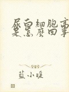 尿白细胞高阳性是怎么回事