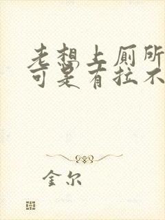 老想上厕所大便可是有拉不出来