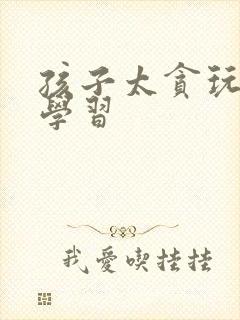 孩子太贪玩不爱学习